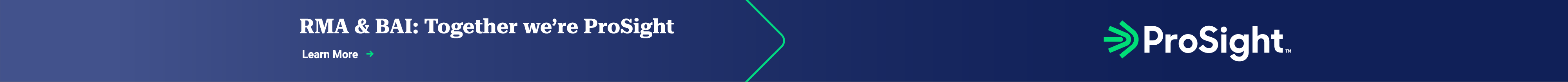 BAI & RMA
Together we’re ProSight